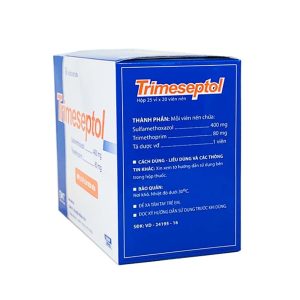 Smart Pharma - Thuốc Trimeseptol Hataphar điều trị nhiễm khuẩn đường tiết niệu (25 vỉ x 20 viên) 1 Smart Pharma - Trimeseptol 2