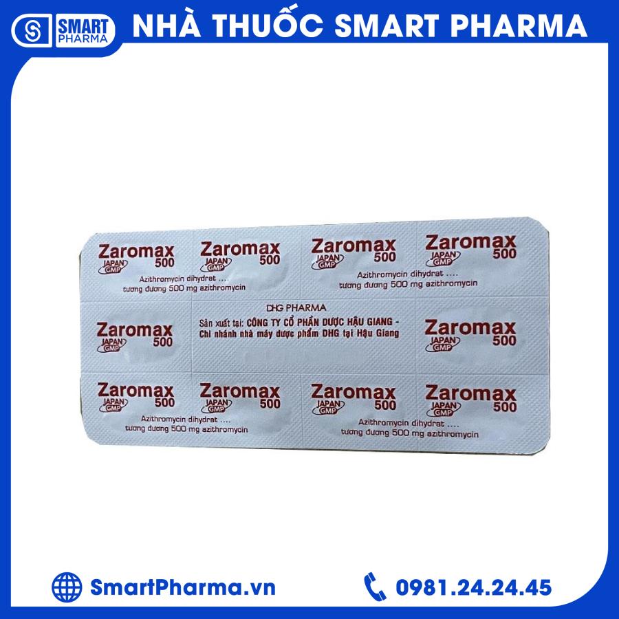 Zaromax 500 (2) Smart Pharma - Zaromax 500 2