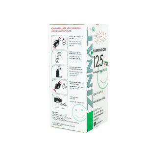 Smart Pharma - Cốm pha Zinnat Suspension 125mg điều trị các chứng nhiễm khuẩn (50ml) 1 Smart Pharma - Zinnat 125mg 2