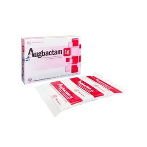 Smart Pharma - Thuốc Augbactam 1g Mekophar hỗ trợ điều trị nhiễm khuẩn đường hô hấp (Hộp 2 vỉ x 7 viên) 1 Smart Pharma - augbactam 1g 1