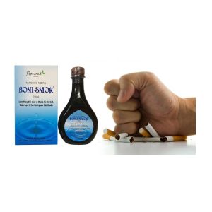 Smart Pharma - Nước súc miệng Boni-Smok làm thay đổi mùi vị thuốc lá khi hút, giúp bạn sớm bỏ thuốc lá (chai 250ml) 1 Smart Pharma - boni smok 1