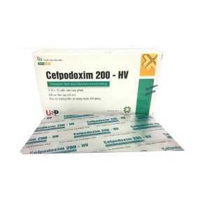Smart Pharma - Thuốc Cefpodoxim 200mg-HV USP điều trị nhiễm khuẩn (3 vỉ x 10 viên) 1 Smart Pharma - cefpodoxim 200 hv 1