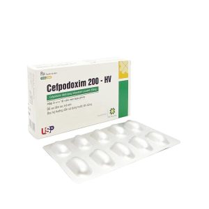 Smart Pharma - Thuốc Cefpodoxim 200mg-HV USP điều trị nhiễm khuẩn (3 vỉ x 10 viên) 2 Smart Pharma - cefpodoxim 200 hv 2