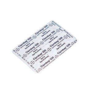 Smart Pharma - Thuốc Ciprobay 500mg Bayer điều trị nhiễm trùng (Hộp 1 vỉ x 10 viên) 1 Smart Pharma - ciprobay 500 2