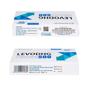 Smart Pharma - Thuốc LevoDHG 500 điều trị các chứng nhiễm khuẩn, viêm phổi, viêm tiền liệt tuyến (3 vỉ x 10 viên) 2 Smart Pharma - levo2