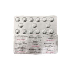 Smart Pharma - Thuốc Levothyrox 50µg Merck điều trị bướu giáp, suy giáp, ung thư giáp (Hộp 2 vỉ x 15 viên) 2 Smart Pharma - levothyrox 50 1