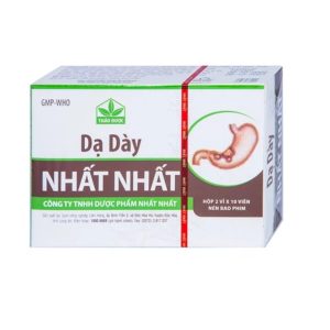Smart Pharma - Thuốc Dạ Dày Nhất Nhất điều trị viêm loét dạ dày, hành tá tràng cấp và mãn tính (2 vỉ x 10 viên) 1 Smart Pharma - 1 12