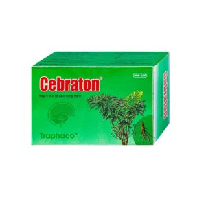 Thuốc Cebraton bổ khí huyết, hoạt huyết dưỡng não (5 vỉ x 10 viên)