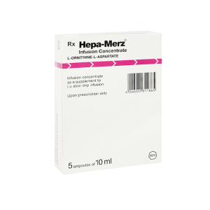 Smart Pharma - Thuốc tiêm Hepa Merz 5g điều trị xơ gan, gan nhiễm mỡ, viêm gan (5 ống x 10ml) 2 Smart Pharma - 2 11