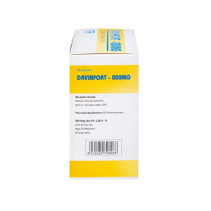 Smart Pharma - Dung dịch Davinfort 800mg/10ml Hataphar điều trị chứng chóng mặt (20 ống x 10ml) 1 Smart Pharma - 2 6