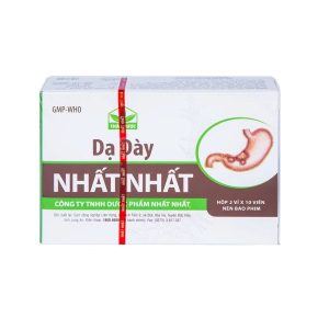 Smart Pharma - Thuốc Dạ Dày Nhất Nhất điều trị viêm loét dạ dày, hành tá tràng cấp và mãn tính (2 vỉ x 10 viên) 3 Smart Pharma - 3 9 1
