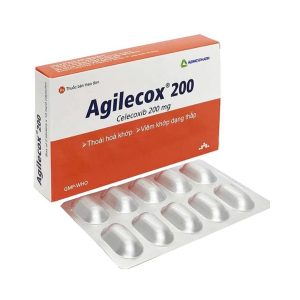 Smart Pharma - Thuốc Agilecox 200 Agimexpharm điều trị thoái hoá khớp, viêm khớp dạng thấp (2 vỉ x 10 viên) 1 Smart Pharma - Agilecox 200