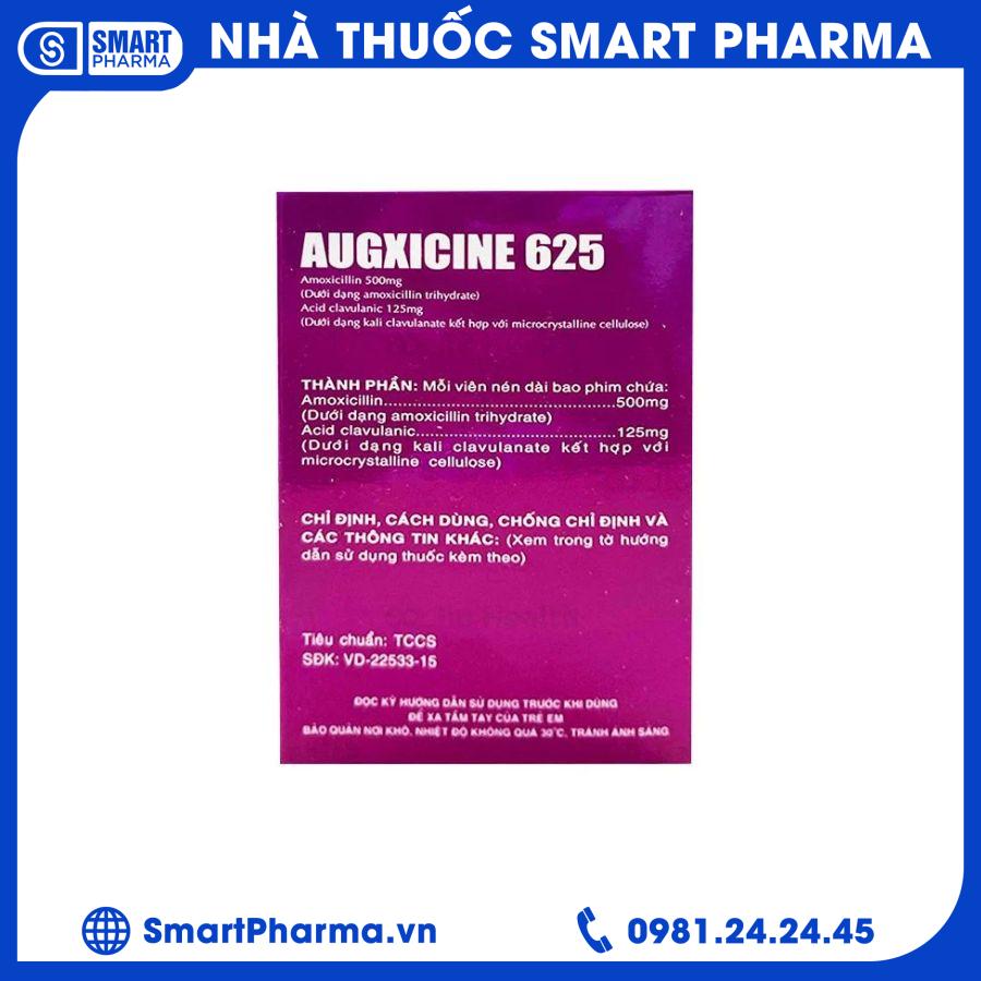Augxicine 625 1 Smart Pharma - Augxicine 625 1