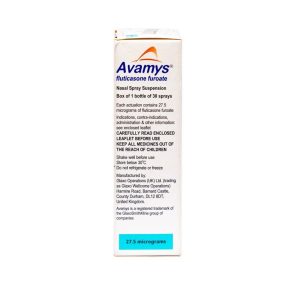 Smart Pharma - Thuốc xịt mũi Avamys 27.5mcg GSK điều trị chảy nước mũi, xung huyết mũi (30 liều xịt) 2 Smart Pharma - Avamys Xit 30 Lieu 2