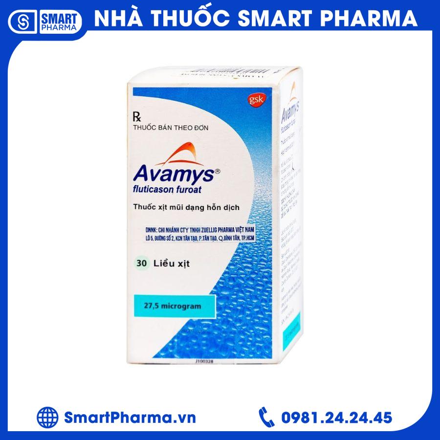 Avamys Xịt (30 Liều) Smart Pharma - Avamys Xit 30 Lieu