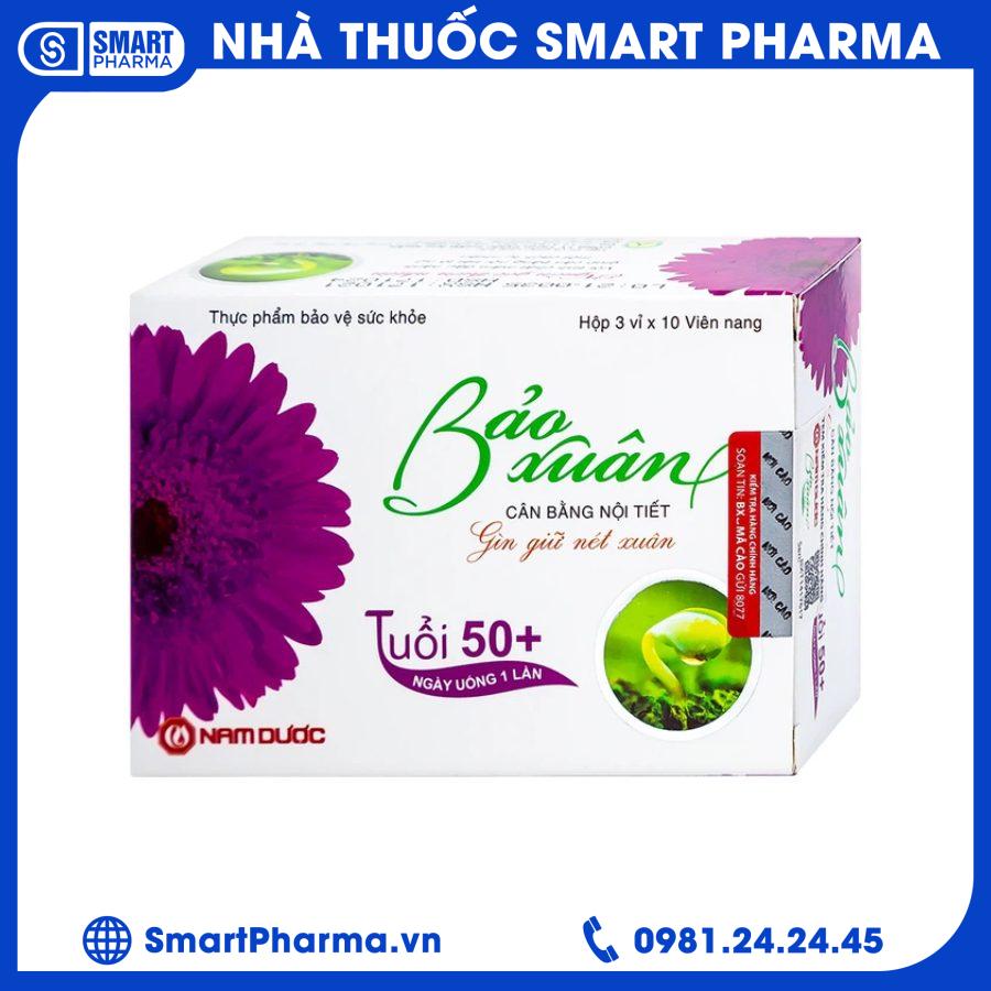 Bảo xuân tím Viên uống Bảo Xuân Tuổi 50+