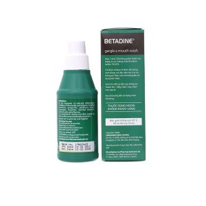 Smart Pharma - Thuốc súc họng, súc miệng Betadine Gargle and Mouthwash điều trị viêm và nhiễm khuẩn miệng, họng (125ml) 1 Smart Pharma - Betadine Gargle and Mouthwash 125ml 1