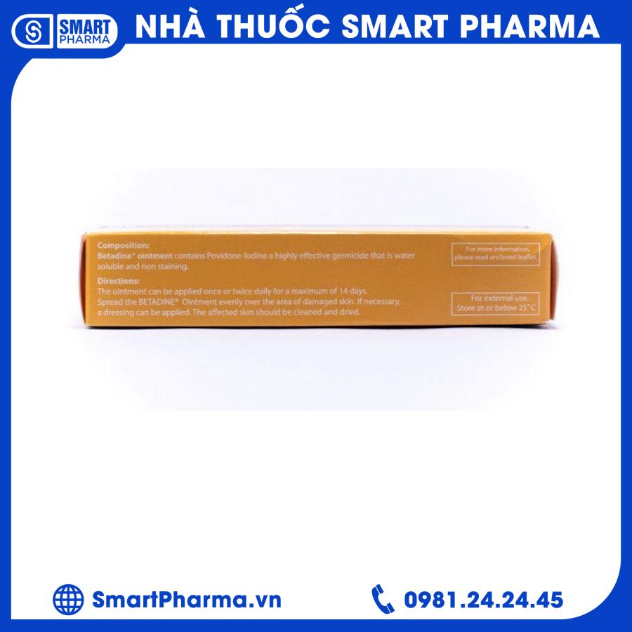 Betadine Ointment 40g 1 Smart Pharma - Betadine Ointment 40g 1