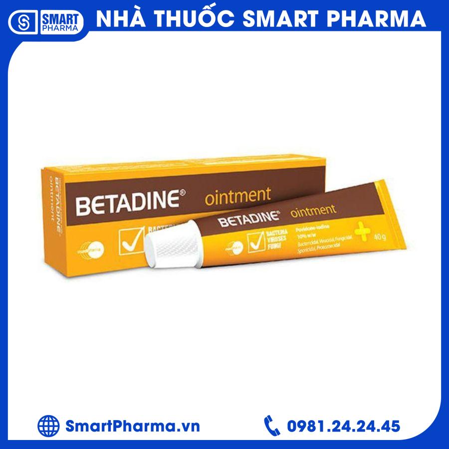 Betadine Ointment 40g Smart Pharma - Betadine Ointment 40g