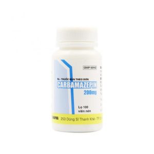 Smart Pharma - Thuốc Carbamazepin 200mg điều trị bệnh động kinh, giảm đau dây thần kinh (100 viên) 2 Smart Pharma - Carbamazepin 2