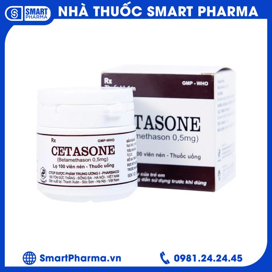 Cetasone Thuốc Cetasone 0.5mg