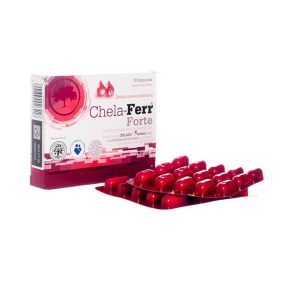 Smart Pharma - Viên uống Chela-Ferr Forte Olimp Laps bổ sung sắt, hỗ trợ cải thiện thiếu máu (30 viên) 2 Smart Pharma - Chela Ferr Forte1