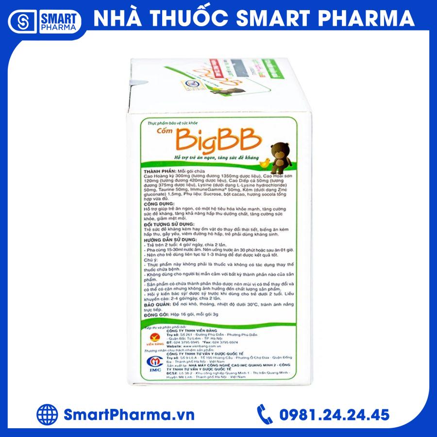 Cốm BigBB1 Smart Pharma - Com BigBB1