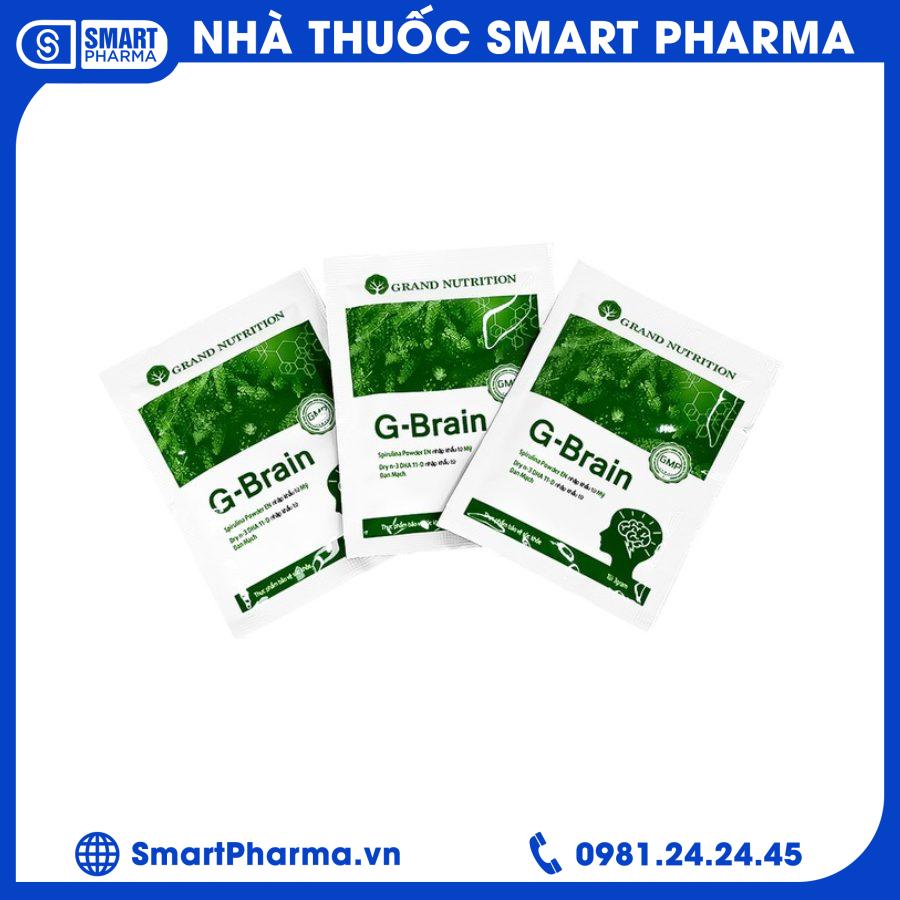 Cốm Trí Não G-Brain 3g1 Smart Pharma - Com Tri Nao G Brain 3g1