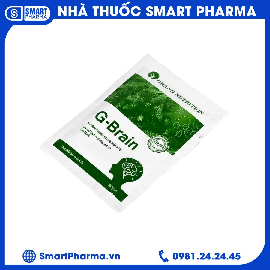 Cốm Trí Não G-Brain 3g2 Smart Pharma - Com Tri Nao G Brain 3g2