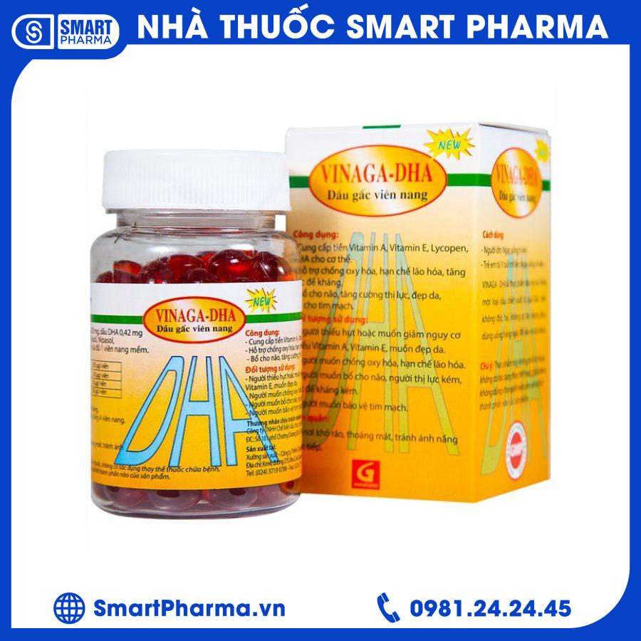 Dầu gấc viên nang Vinaga Dầu gấc viên nang Vinaga