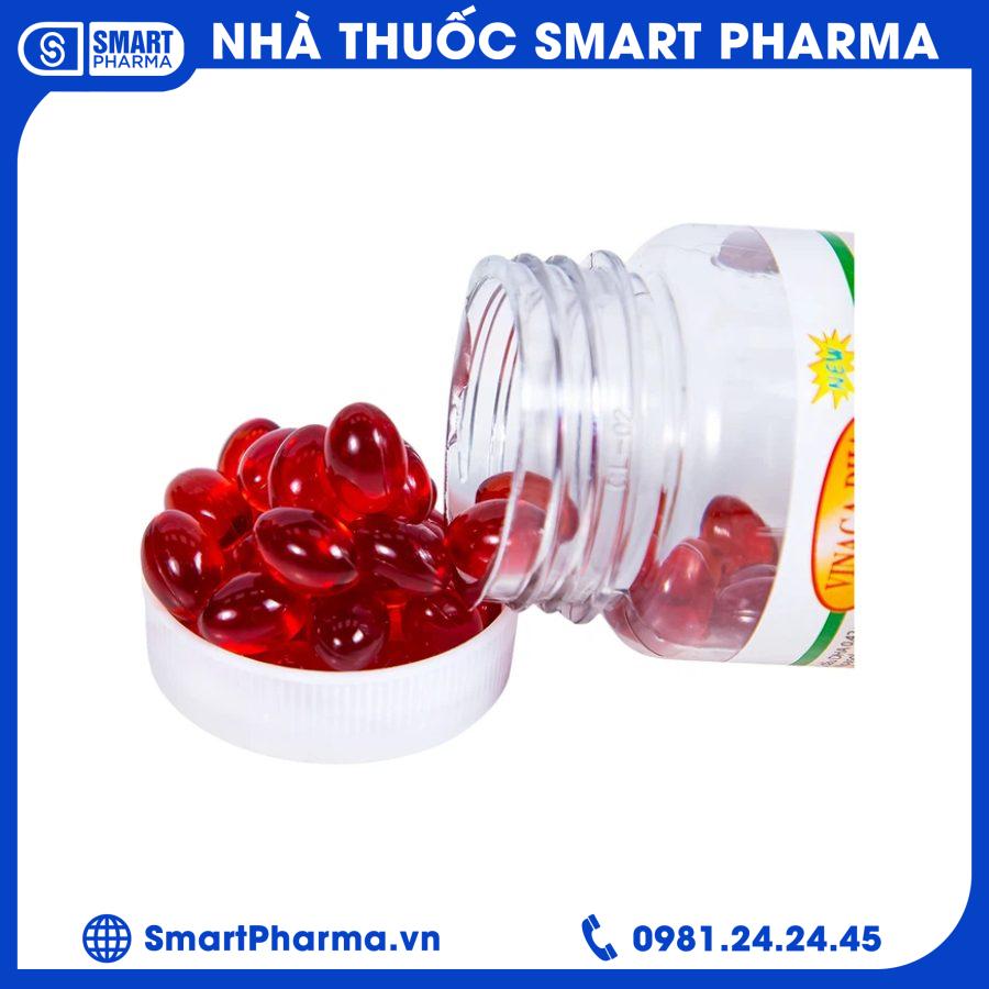 Dầu gấc viên nang Vinaga1 Smart Pharma - Dau gac vien nang Vinaga1