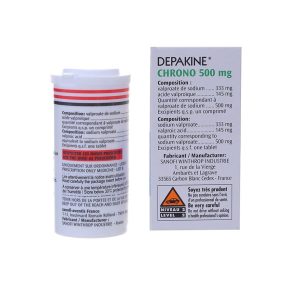 Smart Pharma - Thuốc Depakine Chrono 500mg Sanofi điều trị động kinh (30 viên) 1 Smart Pharma - Depakine 500mg 1