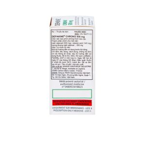 Smart Pharma - Thuốc Depakine Chrono 500mg Sanofi điều trị động kinh (30 viên) 2 Smart Pharma - Depakine 500mg 2