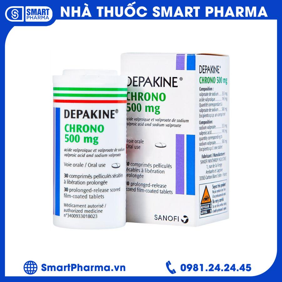 Depakine 500mg Smart Pharma - Depakine 500mg
