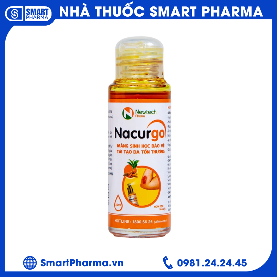 Dung dịch xịt Nacurgo1 Smart Pharma - Dung dich xit Nacurgo1