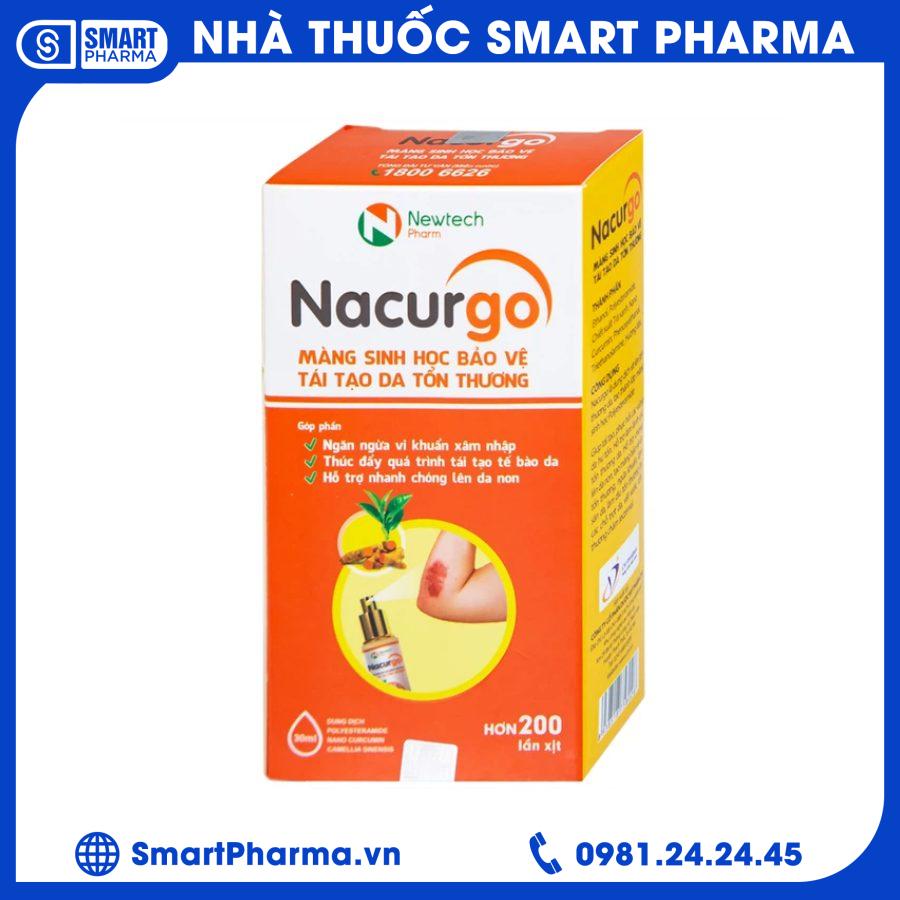 Dung dịch xịt Nacurgo2 Smart Pharma - Dung dich xit Nacurgo2