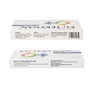 Smart Pharma - Viên đặt âm đạo Eu Tekynan PV điều trị viêm âm đạo (1 vỉ x 10 viên) 2 Smart Pharma - EU Tekynan 2