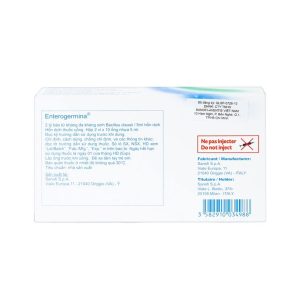 Smart Pharma - Men vi sinh Enterogermina 2 tỷ/5ml điều trị rối loạn tiêu hóa (2 vỉ x 10 ống) 1 Smart Pharma - Enterogermina 2 ty2