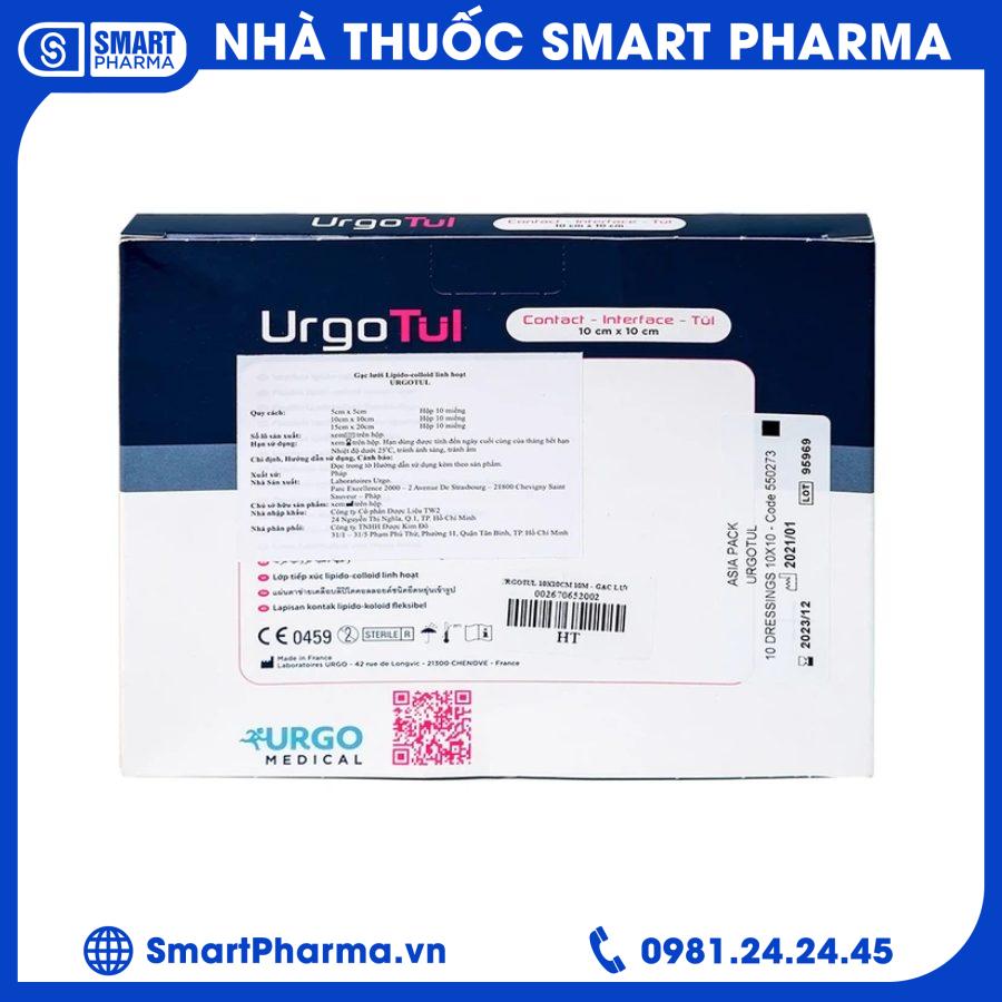 Gạc lưới vô trùng chống dính UrgoTul 1 Smart Pharma - Gac luoi vo trung chong dinh UrgoTul 1