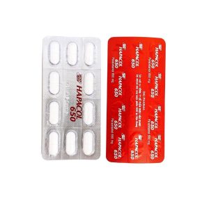 Smart Pharma - Thuốc Hapacol 650 DHG giảm đau, hạ sốt (10 vỉ x 10 viên) 1 Smart Pharma - Hapacol 650mg 10vi x 10vien 1