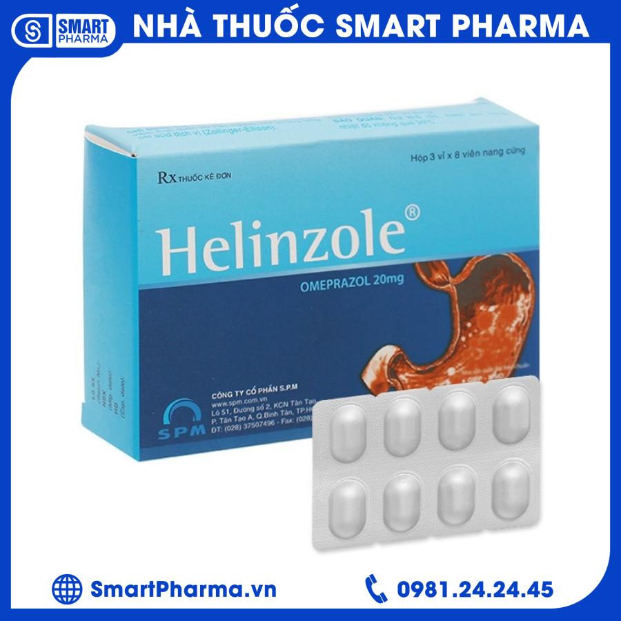 Helinzole 20mg Smart Pharma - Helinzole 20mg