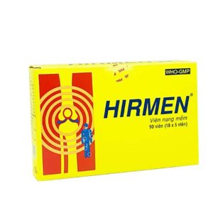 Thuốc Hirmen hỗ trợ cải thiện các triệu chứng viêm đa dây thần kinh (18 vỉ x 5 viên)