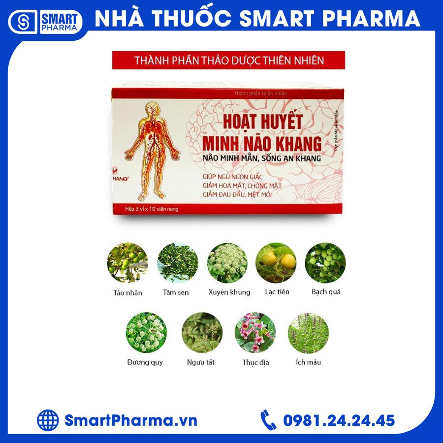 Hoạt Huyết Minh Não Khang 1 Smart Pharma - Hoat Huyet Minh Nao Khang 1