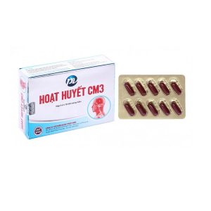 Smart Pharma - Thuốc Hoạt Huyết CM3 Phúc Vinh điều trị rối loạn tuần hoàn não do xơ vữa mạch máu (3 vỉ x 10 viên) 1 Smart Pharma - Hoat huyet CM3 1