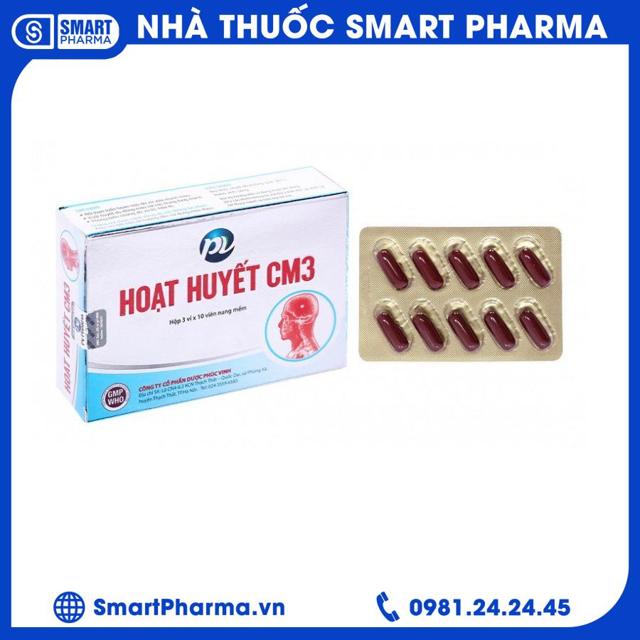 Hoạt huyết CM3 1 Smart Pharma - Hoat huyet CM3 1