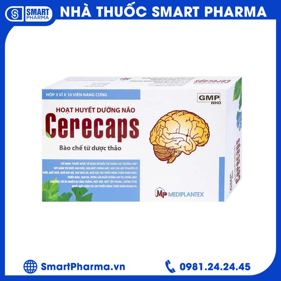 Hoạt huyết dưỡng não Cerecaps Hoạt huyết dưỡng não Cerecaps