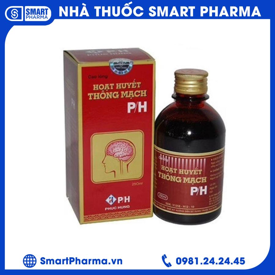 Hoạt huyết thông mạch Phúc Hưng 250ml Smart Pharma - Hoat huyet thong mach Phuc Hung 250ml
