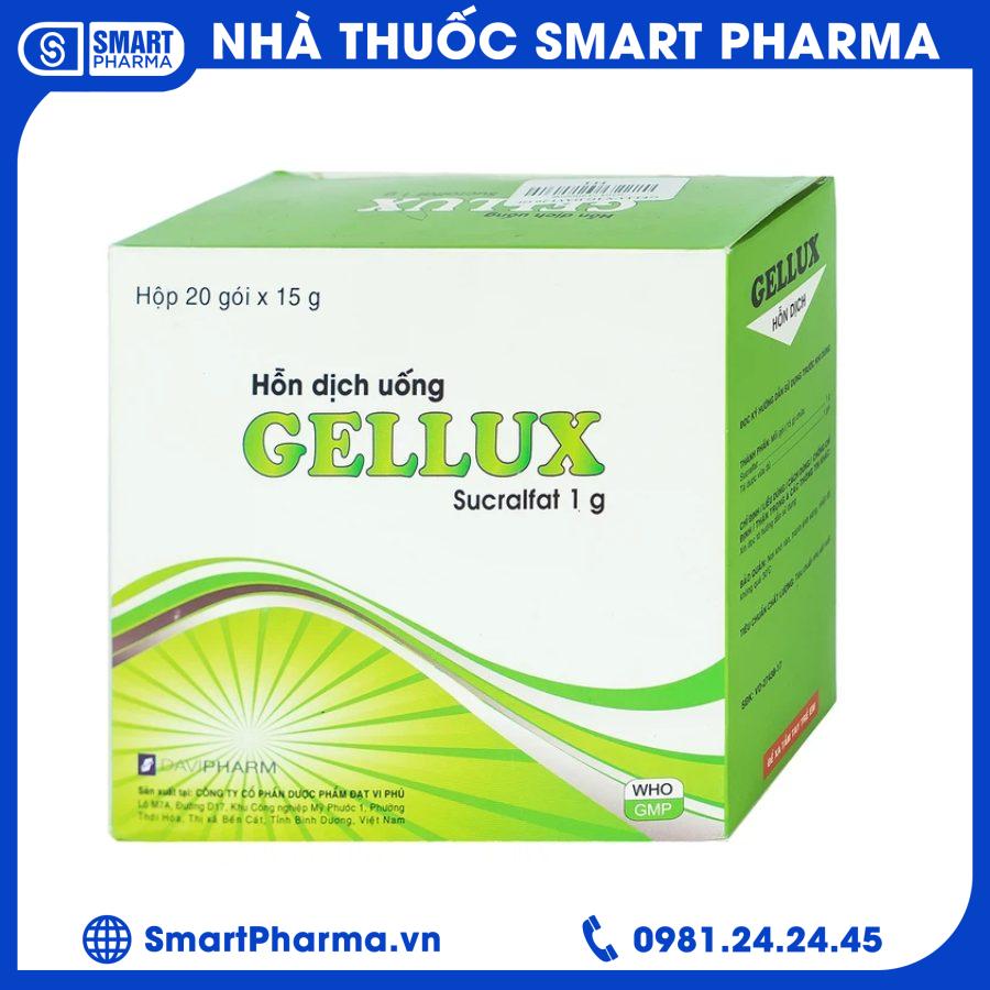 Hỗn dịch uống Gellux 1g Hỗn dịch uống Gellux 1g