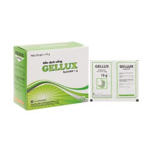 Smart Pharma - Hỗn dịch uống Gellux 1g Davipharm điều trị ngắn ngày loét tá tràng, dạ dày lành tính (20 gói x 15g) 2 Smart Pharma - Hon dich uong Gellux 1g1