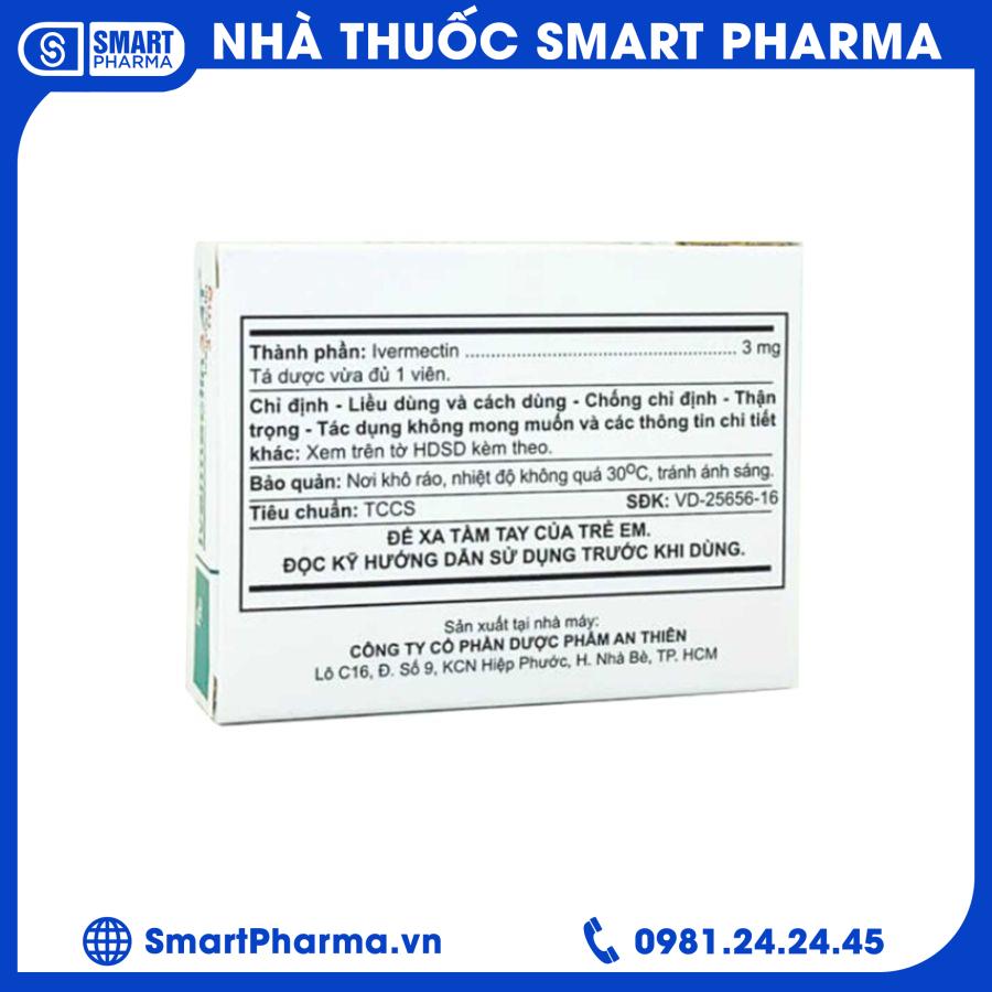Ivermectin 3mg 1 Smart Pharma - Ivermectin 3mg 1